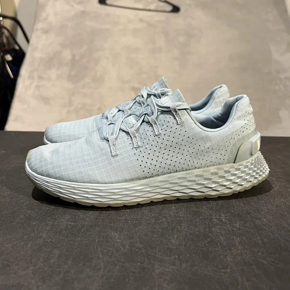 NOBULL Ripstop Trainer Shoes Womens Size 8.5 Blue Athletic Training Gym Sneakers